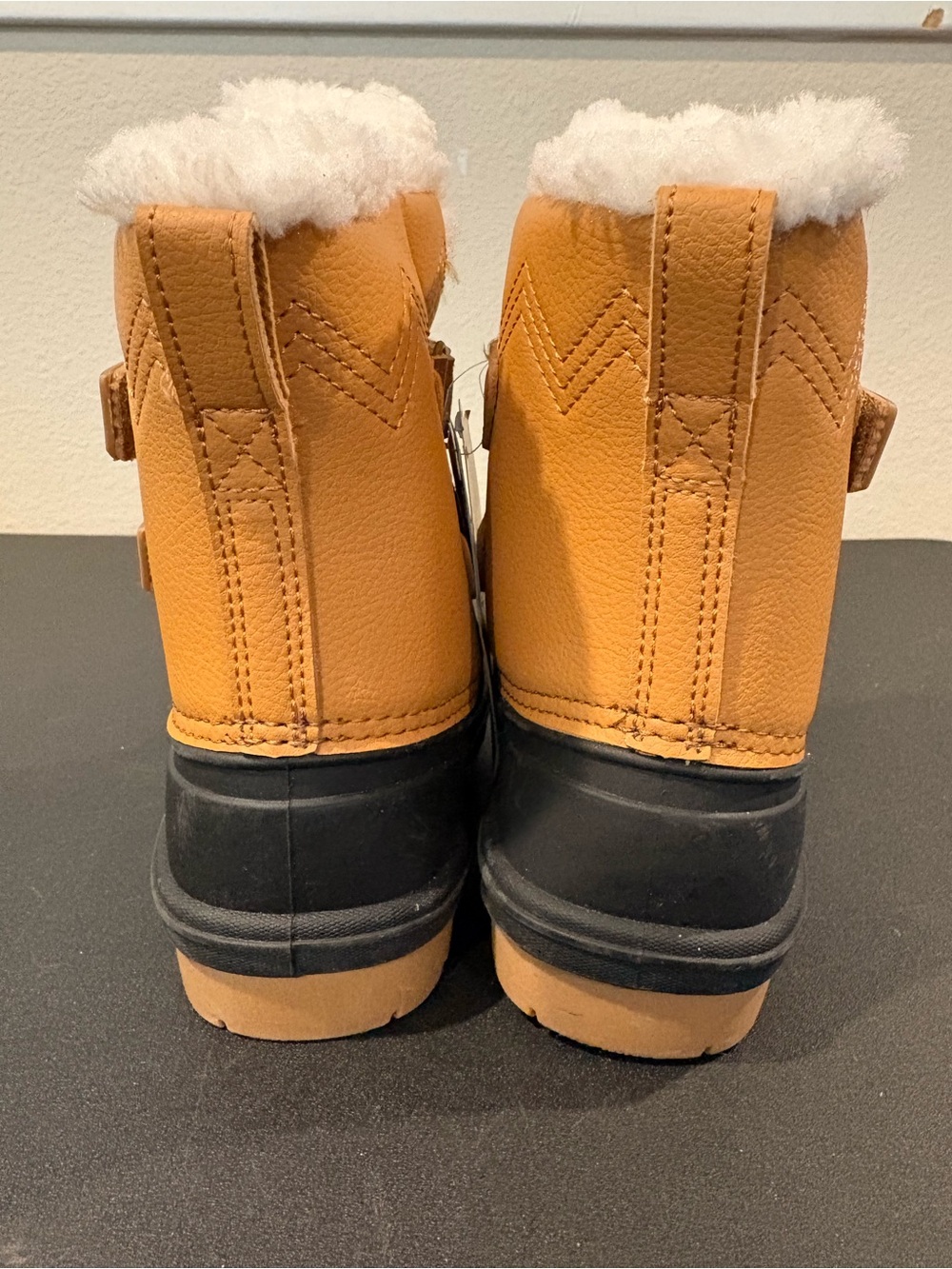 Cat & Jack Toddler Denver Waterproof Winter Snow Boots Tan Cognac Multiple Sizes - Picture 6 of 16